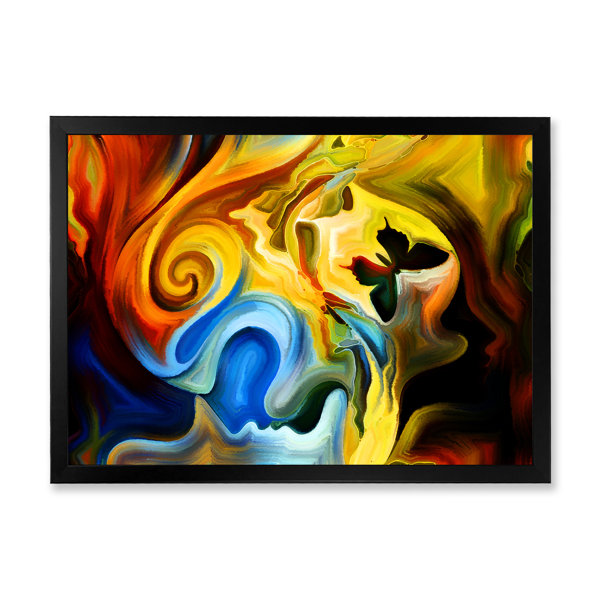 Wrought Studio Voyages To Inner Paint Picture Frame Print on Canvas